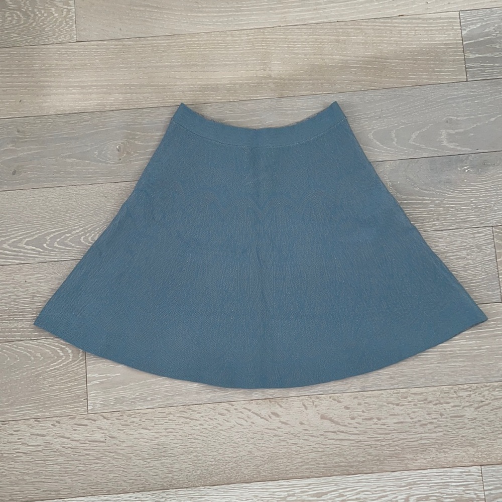 BCBG MaxAzria Blue Skirt, Size Small